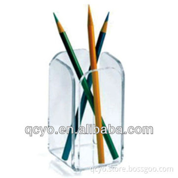 Hot sale black acrylic pen holder/acrylic pen holder manufacturer